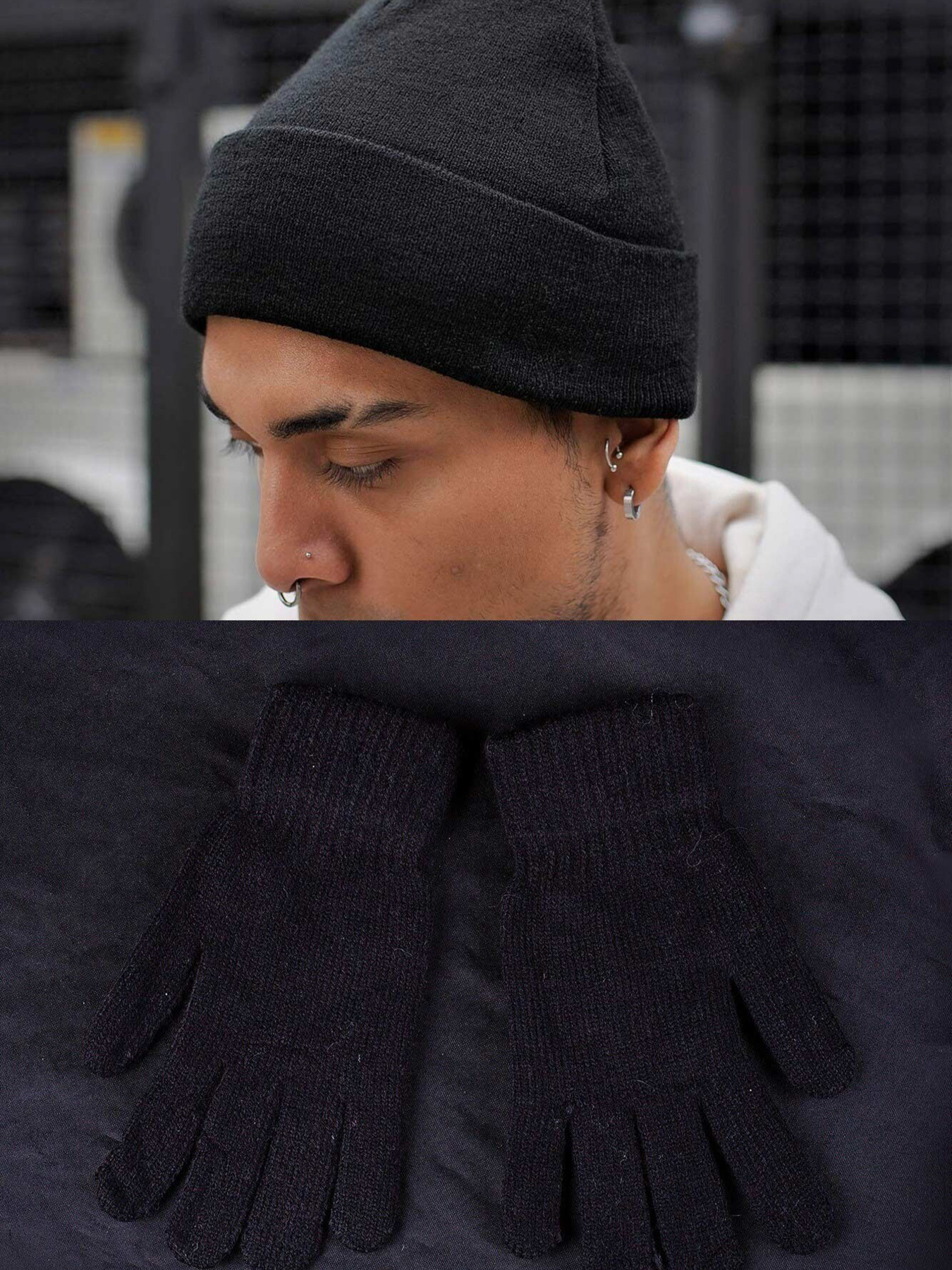 Шапка/перчатки Without модель 8048415 Фото