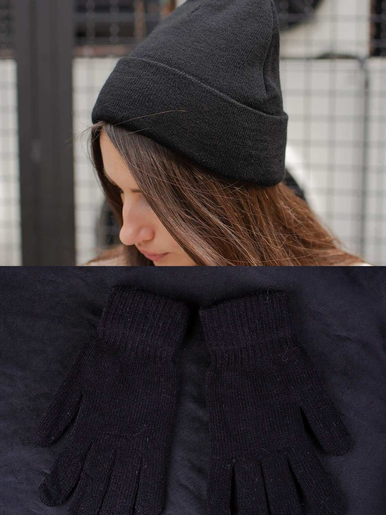 Шапка/перчатки Without модель 8048416 Фото