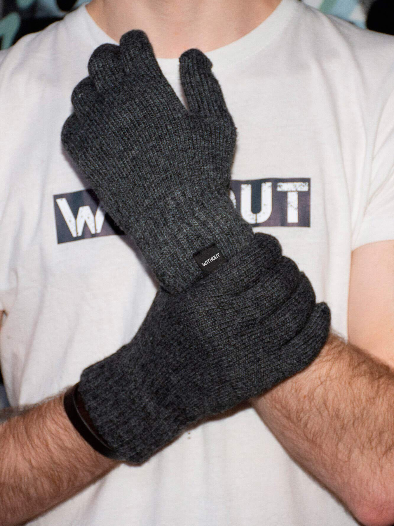 Рукавички Without модель 8042535 Фото