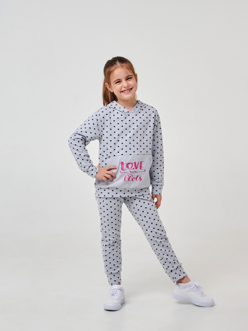 Повсякденний костюм SMIL модель smil_117386-seryj-melanz Фото