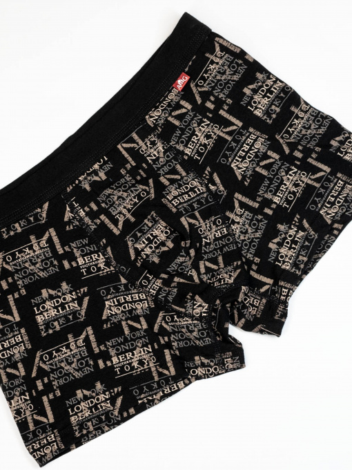 Трусы ISSA Plus модель GN5-219_black Фото