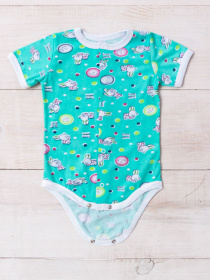 Боди для младенцев Носи своє модель 5048-002-5-zajka-mentol Фото