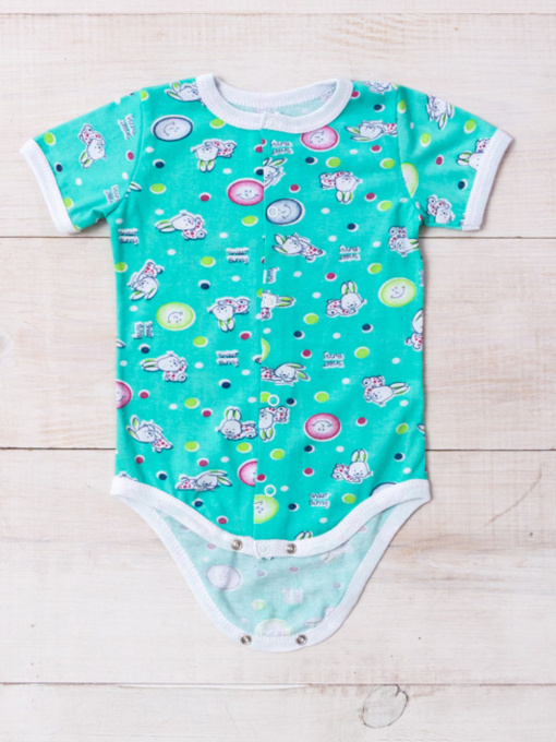 Боди для младенцев Носи своє модель 5048-002-5-zajka-mentol Фото