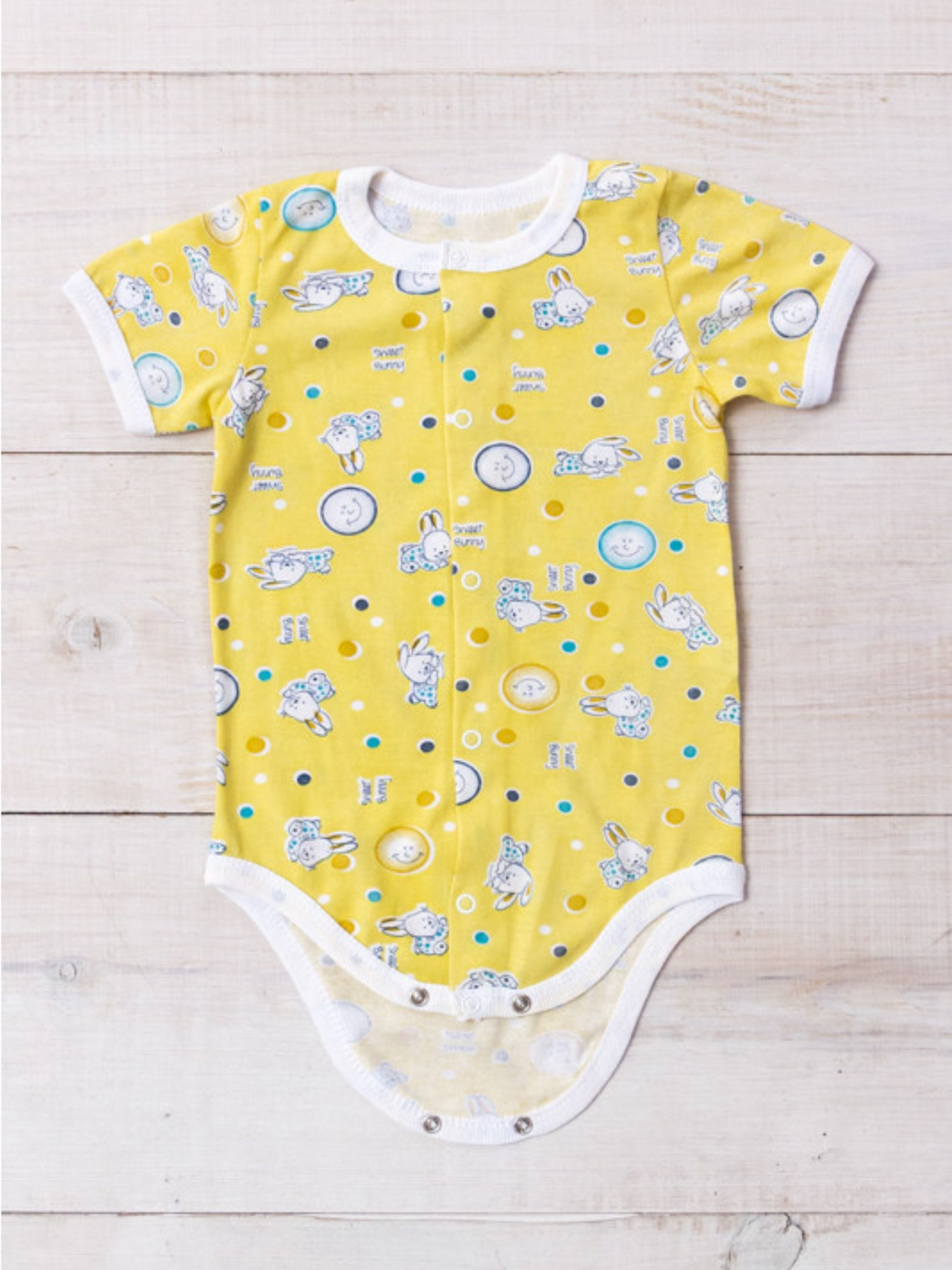 Боди для младенцев Носи своє модель 5048-002-5-zajka-zhovtij Фото