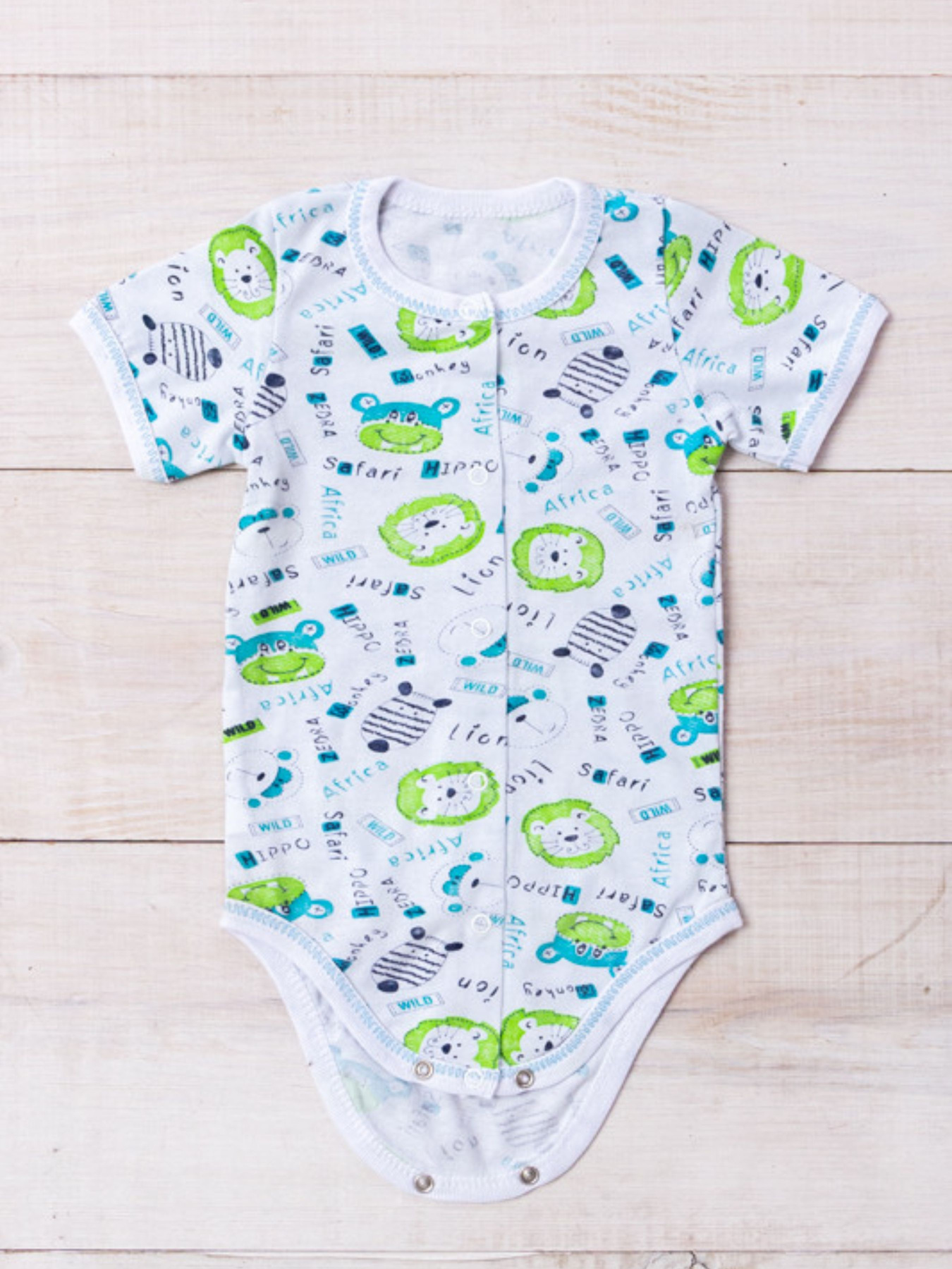 Боди для младенцев Носи своє модель 5048-002-4-zvrqta-blij Фото