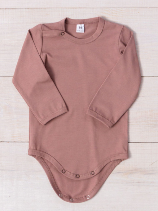 Боди для младенцев Носи своє модель 5010-036-4-temno-pudrovij Фото
