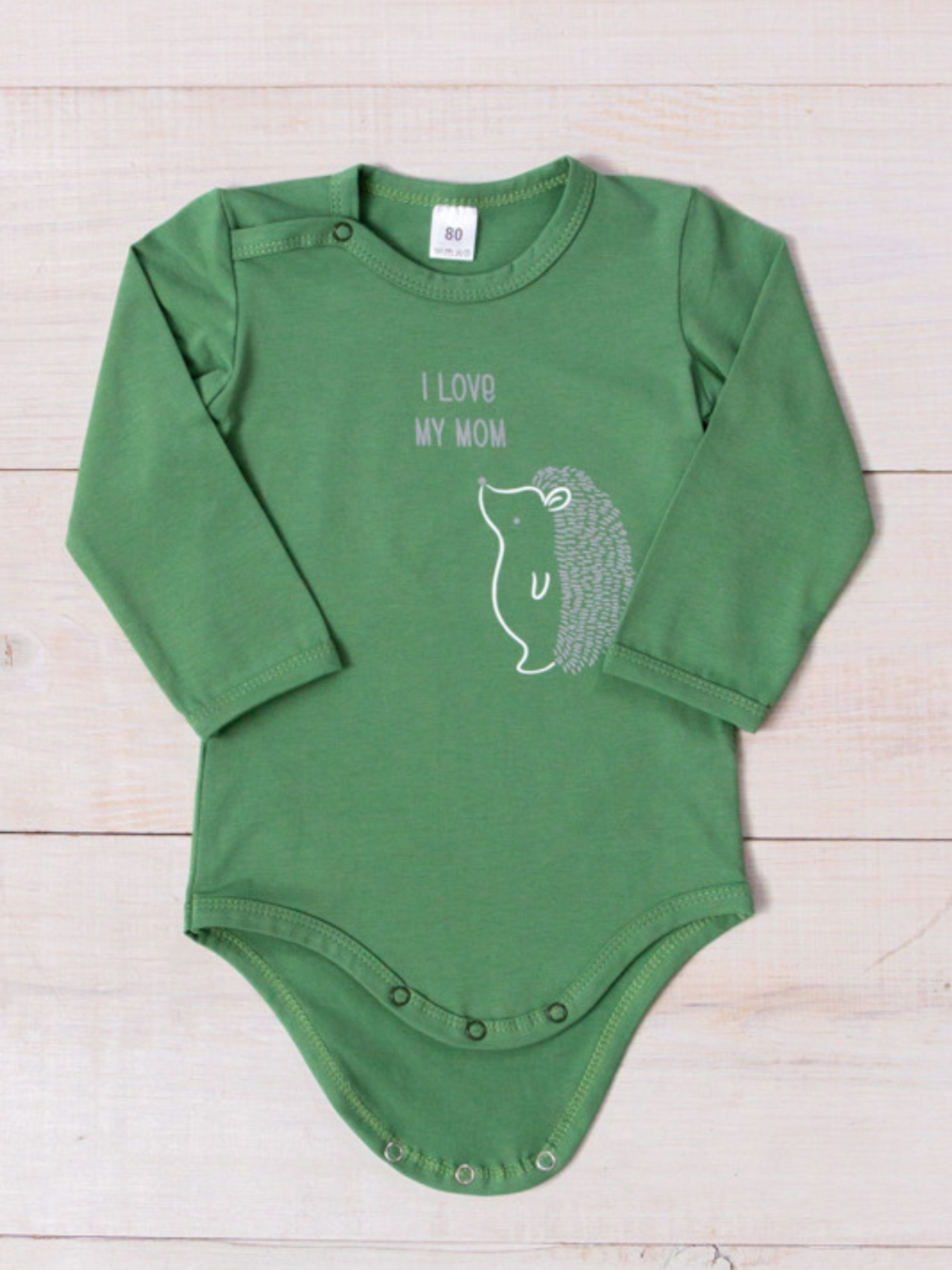 Боди для младенцев Носи своє модель 5010-036-33-4-temno-fstashkovij-zhachok Фото