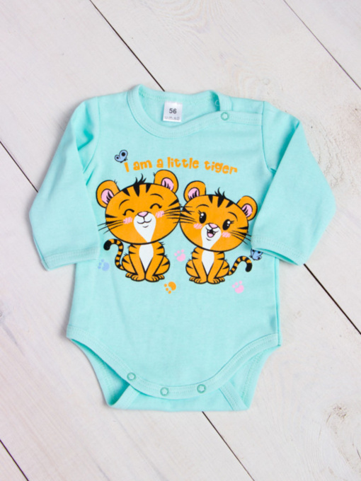 Боди для младенцев Носи своє модель 5010-023-33-4-nebesno-blakitnij-tigrenqta Фото