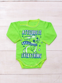 Боди для младенцев Носи своє модель 5010-023-33-4-salatovij-zajka Фото