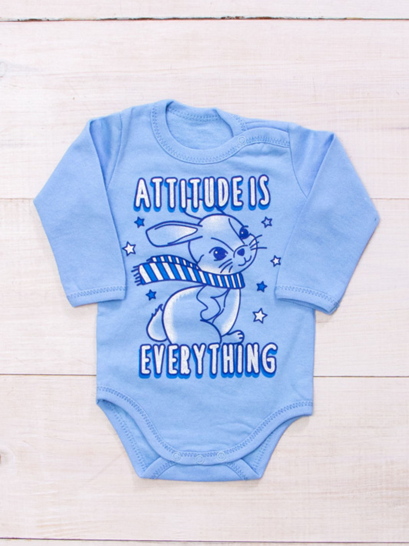 Боди для младенцев Носи своє модель 5010-023-33-4-blakitnij-zajka Фото