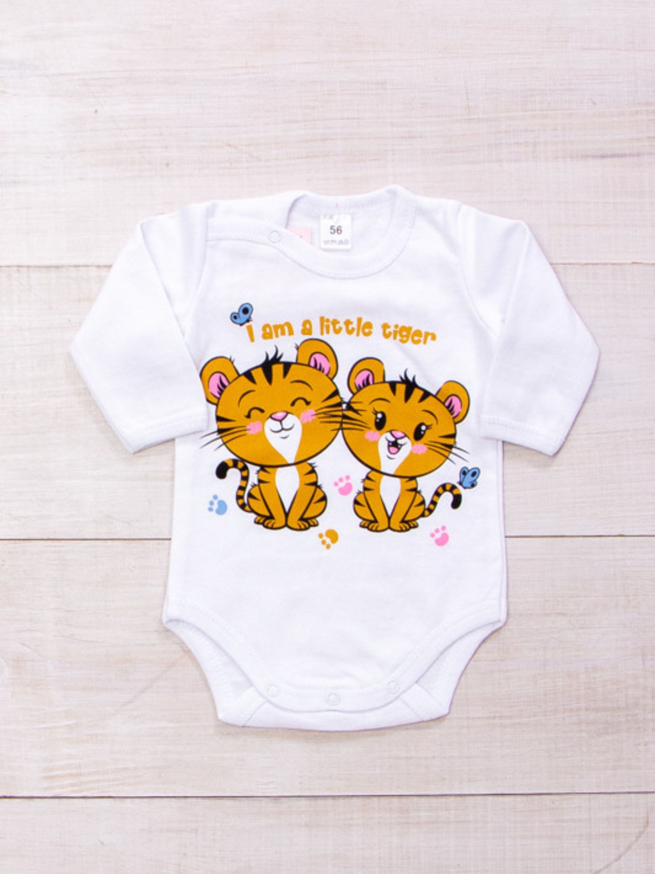Боди для младенцев Носи своє модель 5010-023-33-5-blij-tigrenqta Фото