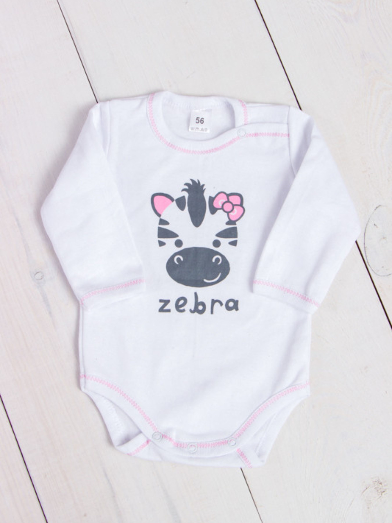 Боді для немовлят Носи своє модель 5010-023-33-5-blij-zebra Фото