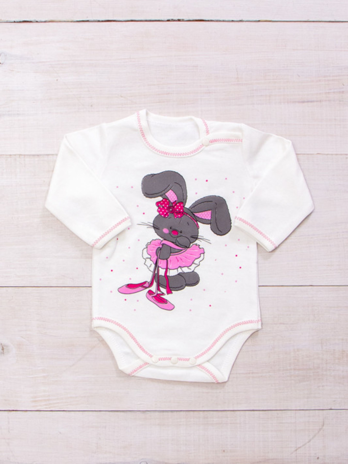 Боді для немовлят Носи своє модель 5010-023-33-5-molochnij-zajka Боді для немовлят Носи своє модель 5010-023-33-5-molochnij-zajka Фото