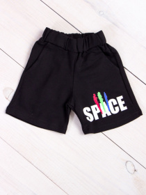 Повсякденні шорти Носи своє модель 6136-057-33-1-chornij-space Фото