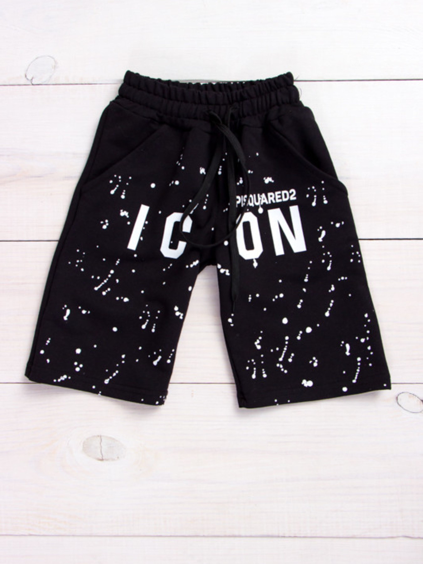 Повсякденні шорти Носи своє модель 6136-057-33-chornij-icon Фото