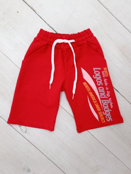 Шорты Носи своє модель 6136-057-33-chervonij-logos Фото