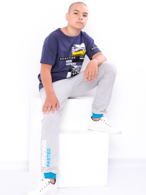 Джоггеры Носи своє модель 6074-057-33-srij-bryuzovij Фото