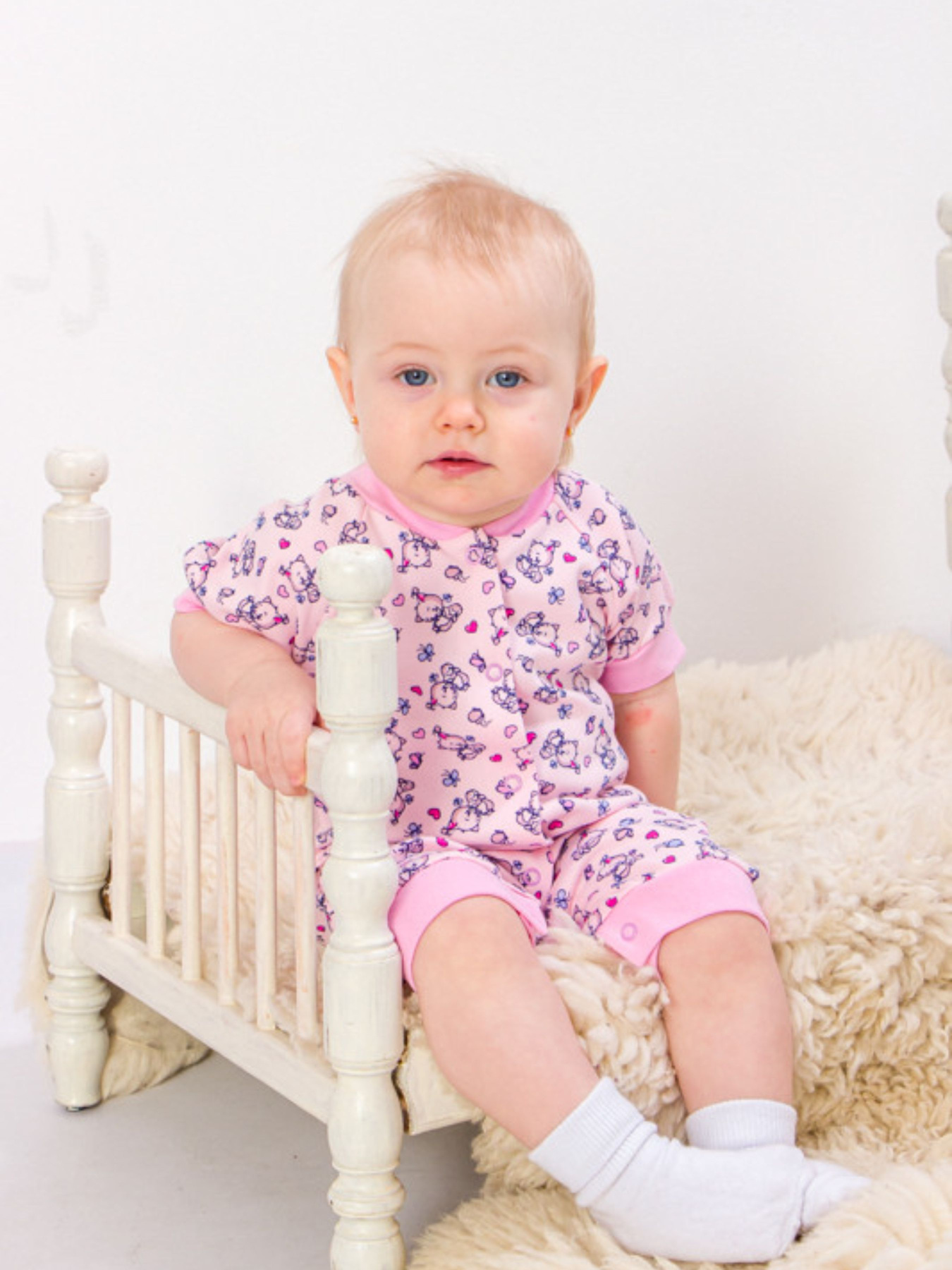 Нательный комбинезон Носи своє модель 9872-016-rozhevij Фото