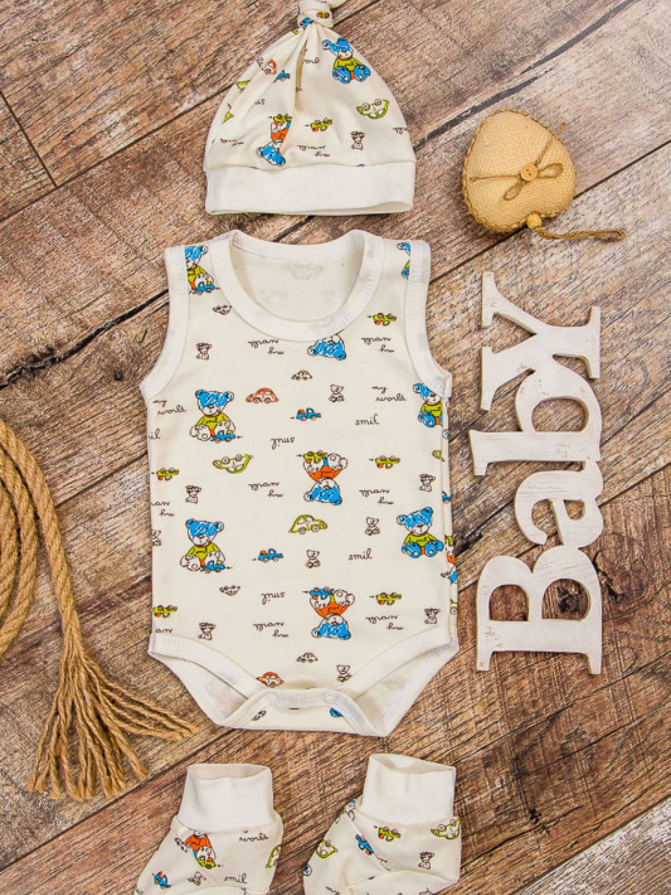 Комплект для младенцев Носи своє модель 9549-016-4-molochnij Фото