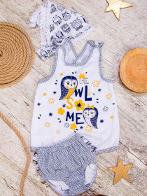 Комплект для немовлят Носи своє модель 5017-002-33-sova-chornilxno-sinj Фото