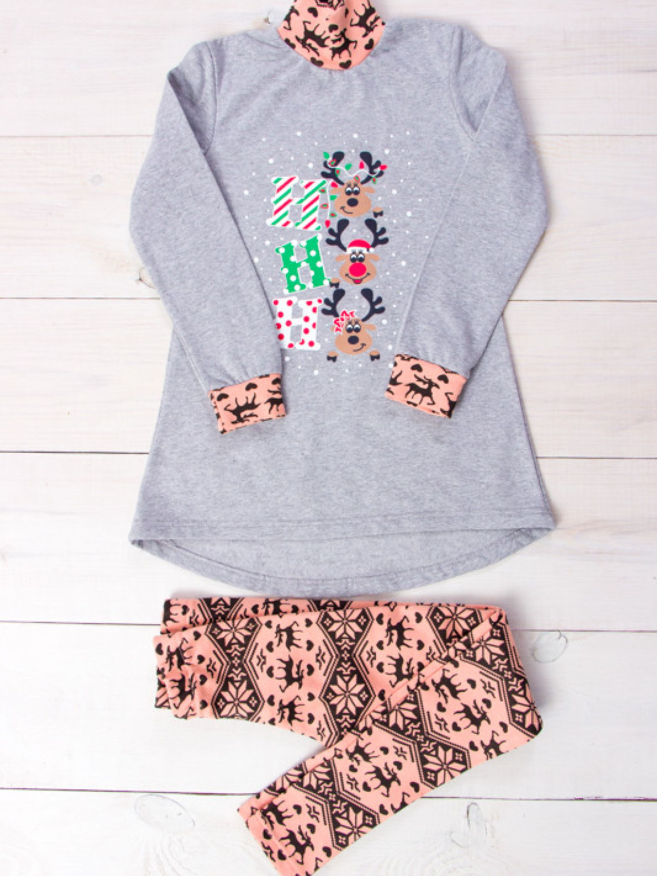 Повсякденний костюм Носи своє модель 6086-olenx-persik Повсякденний костюм Носи своє модель 6086-olenx-persik Фото