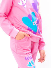 Спортивный костюм Носи своє модель 6063-057-33-5-1-rozhevij-love Фото