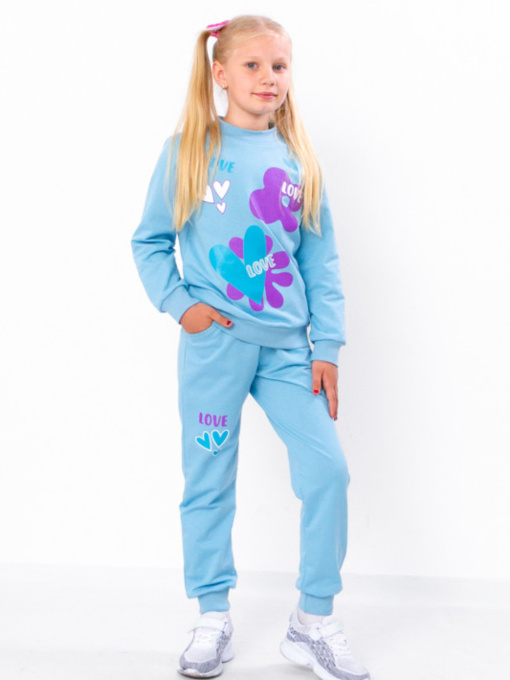 Спортивний костюм Носи своє модель 6063-057-33-5-1-blakitnij-love Фото