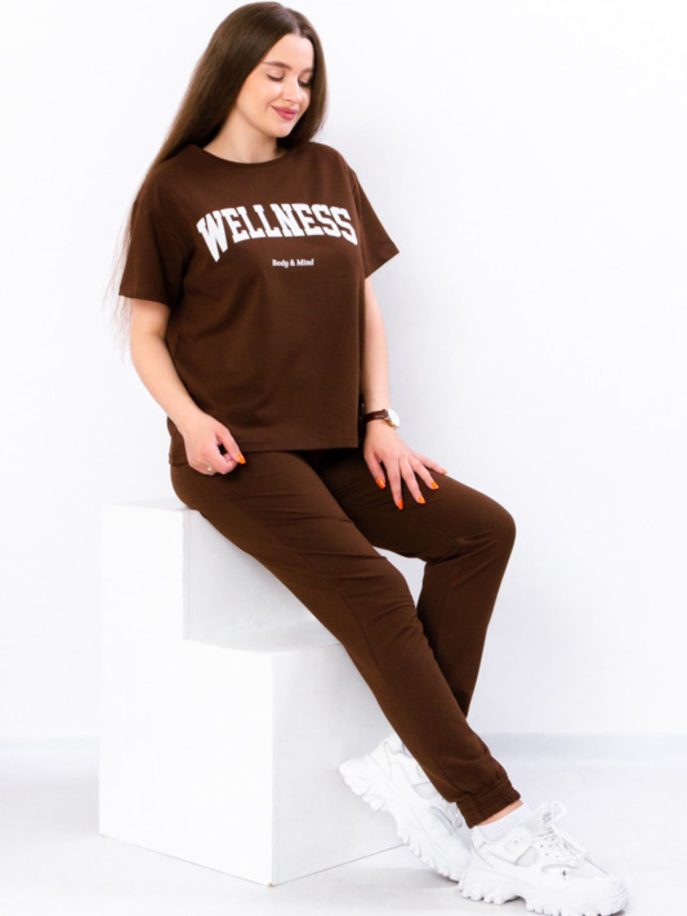 Спортивный комплект Носи своє модель 8281-057-33-temno-korichnevij Фото