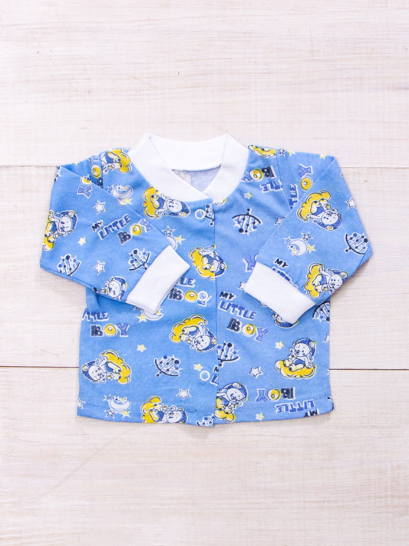 Кофта Носи своє модель 5036-002-4-vedmedik-na-temno-blakitnomu Кофта Носи своє модель 5036-002-4-vedmedik-na-temno-blakitnomu Фото