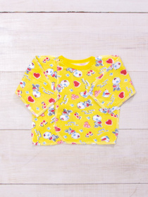 Кофта Носи своє модель 9686-024-4-vedmedik-ptashka-zhovtij Фото