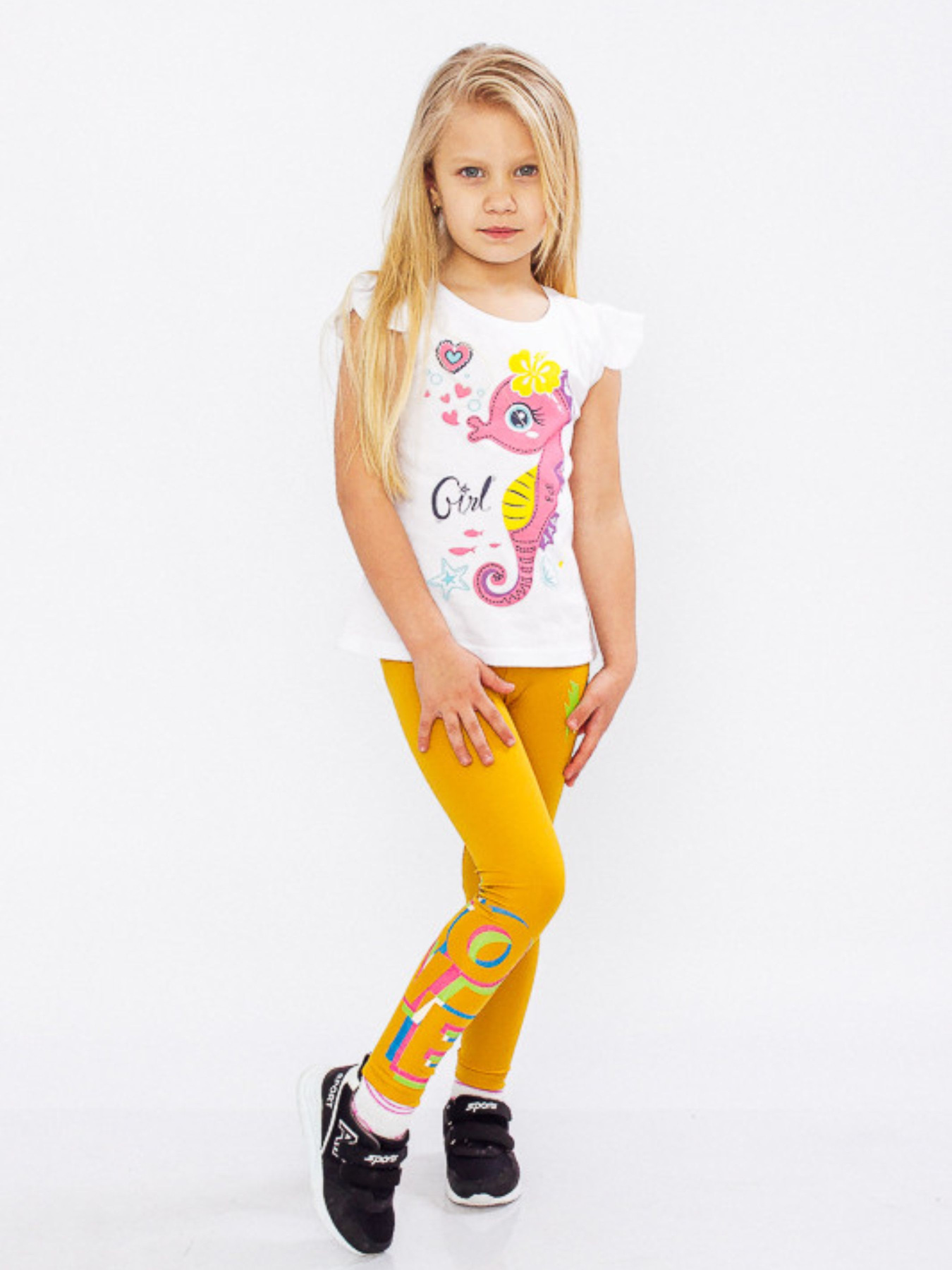 Леггинсы Носи своє модель 6000-079-33-grchichnij-nadpisi Фото