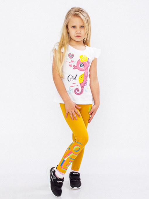 Леггинсы Носи своє модель 6000-079-33-grchichnij-nadpisi Фото