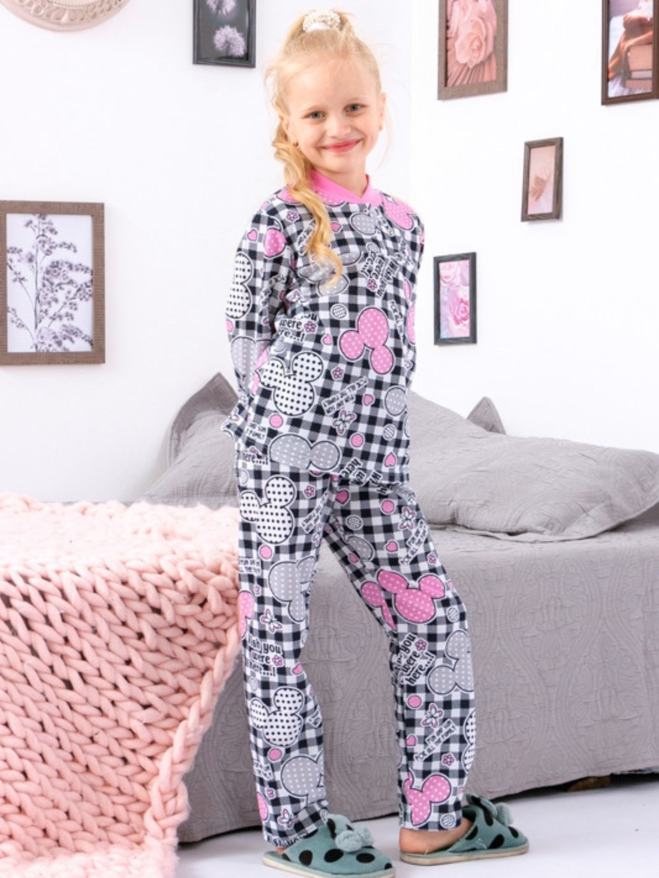 Пижама Носи своє модель 6077-024-5-mnn-rozhevij-srij Фото