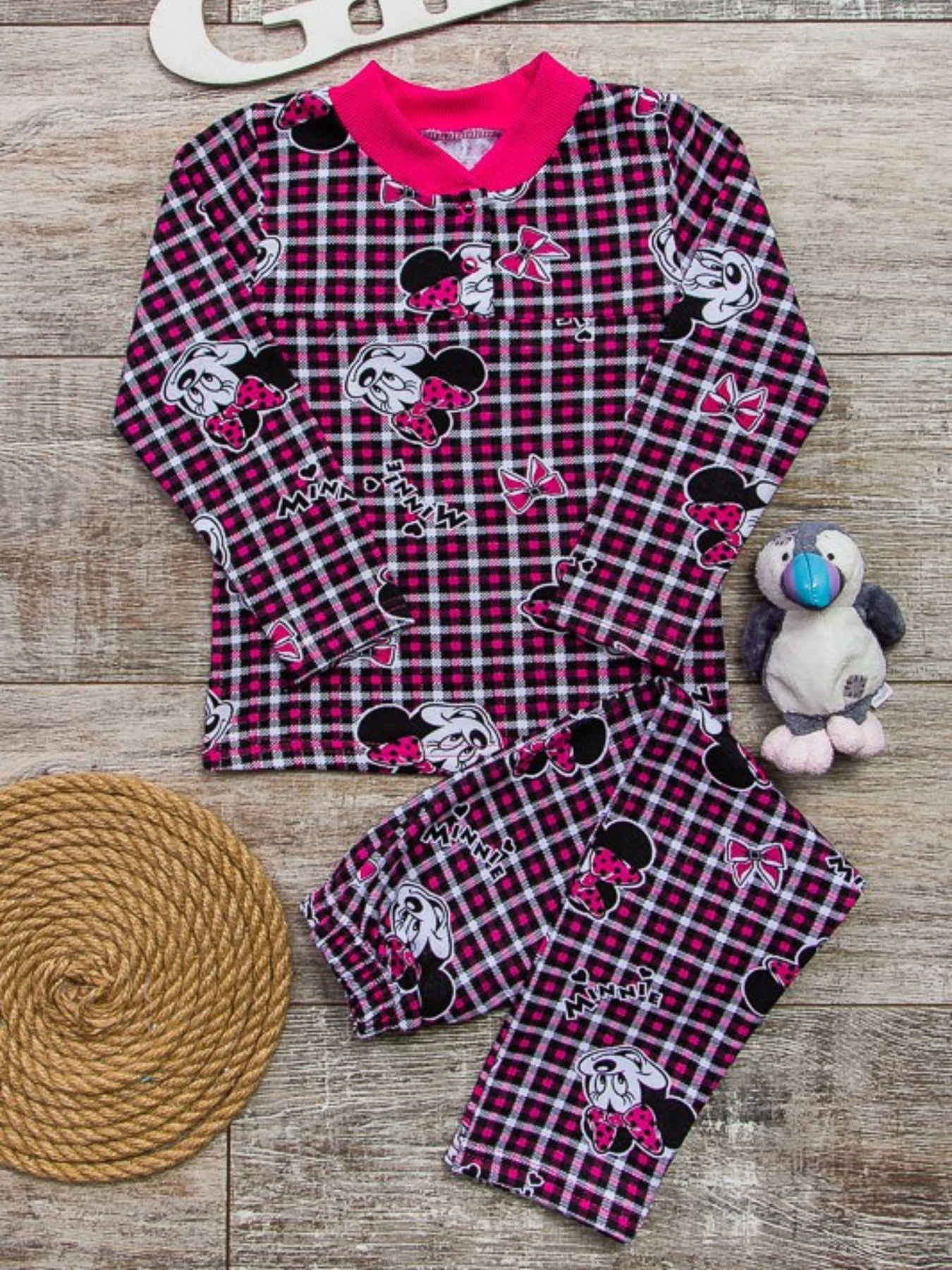 Пижама Носи своє модель 6077-024-5-kltinka-malina Фото