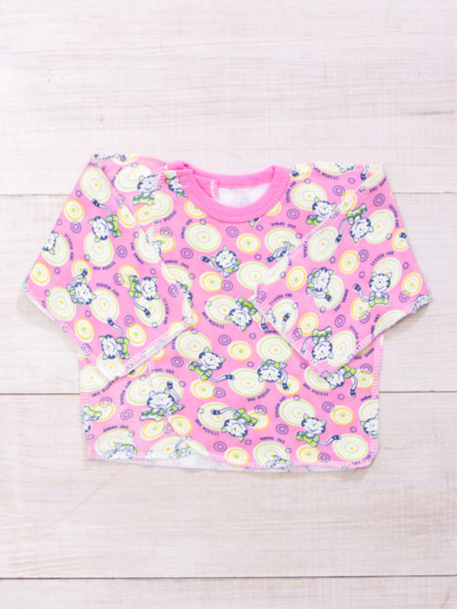 Рубашка повседневная Носи своє модель 9686-024-5-kotiki-na-rozhevomu Фото