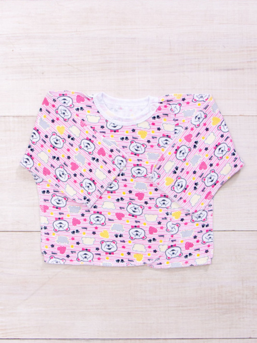 Сорочка Носи своє модель 9686-024-5-vedmediki-serdechka-rozhevij Фото