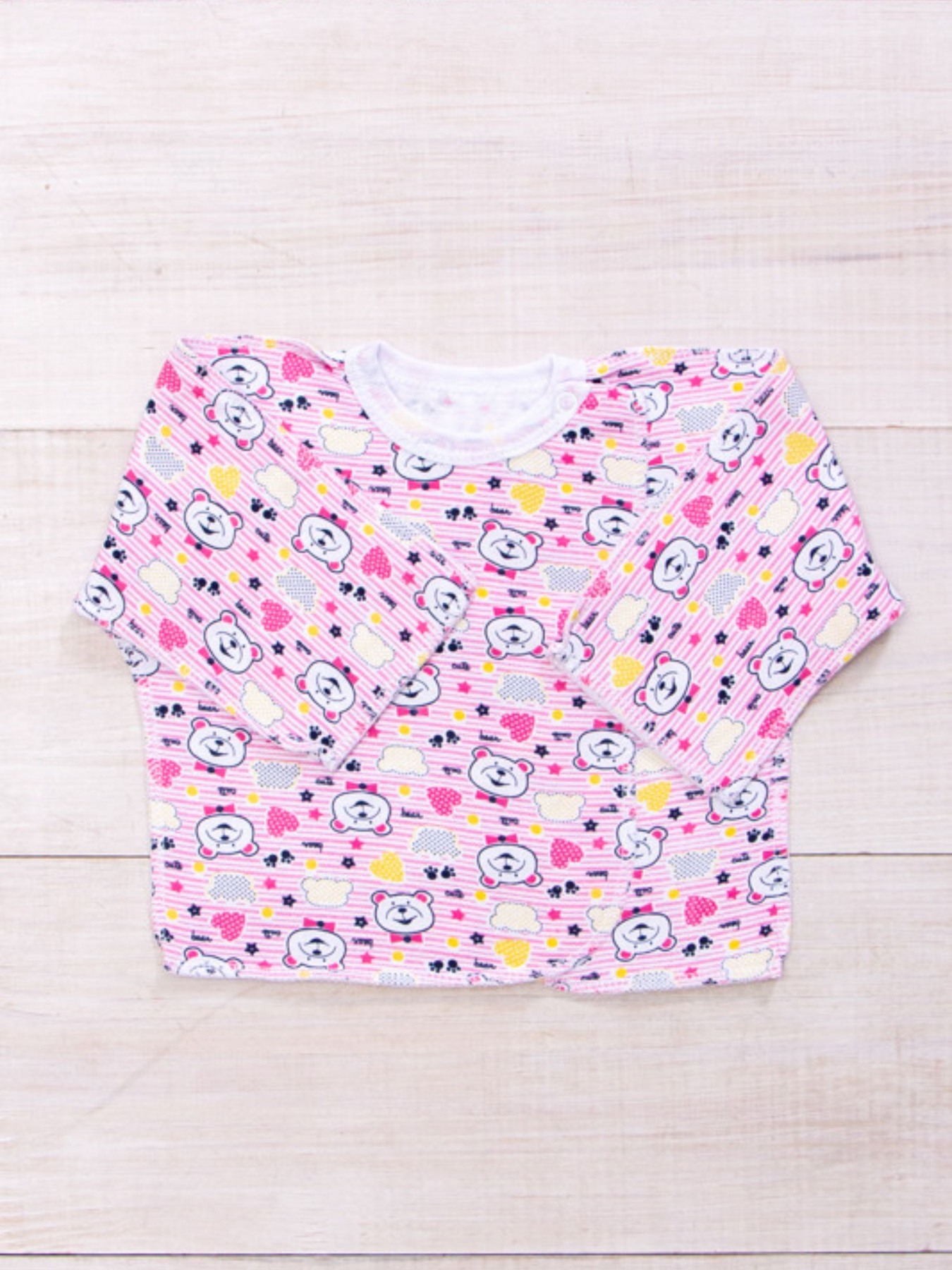 Рубашка повседневная Носи своє модель 9686-024-5-vedmediki-serdechka-rozhevij Рубашка повседневная Носи своє модель 9686-024-5-vedmediki-serdechka-rozhevij Фото