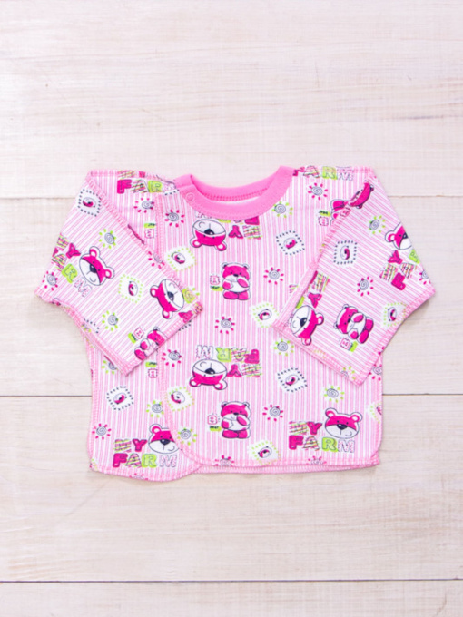 Рубашка повседневная Носи своє модель 9686-024-5-vedmediki-smuzhka-rozhevij Фото