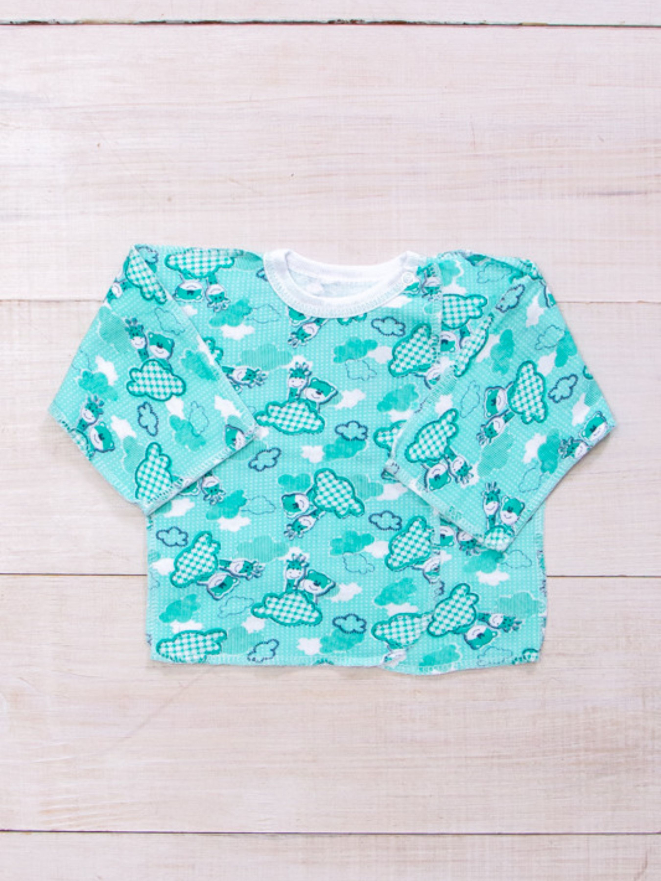 Рубашка Носи своє модель 9686-024-5-vedmedik-zhirafa-mentol Фото