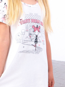 Ночная рубашка Носи своє модель 6019-002-33-1-princeska-molochnij Фото