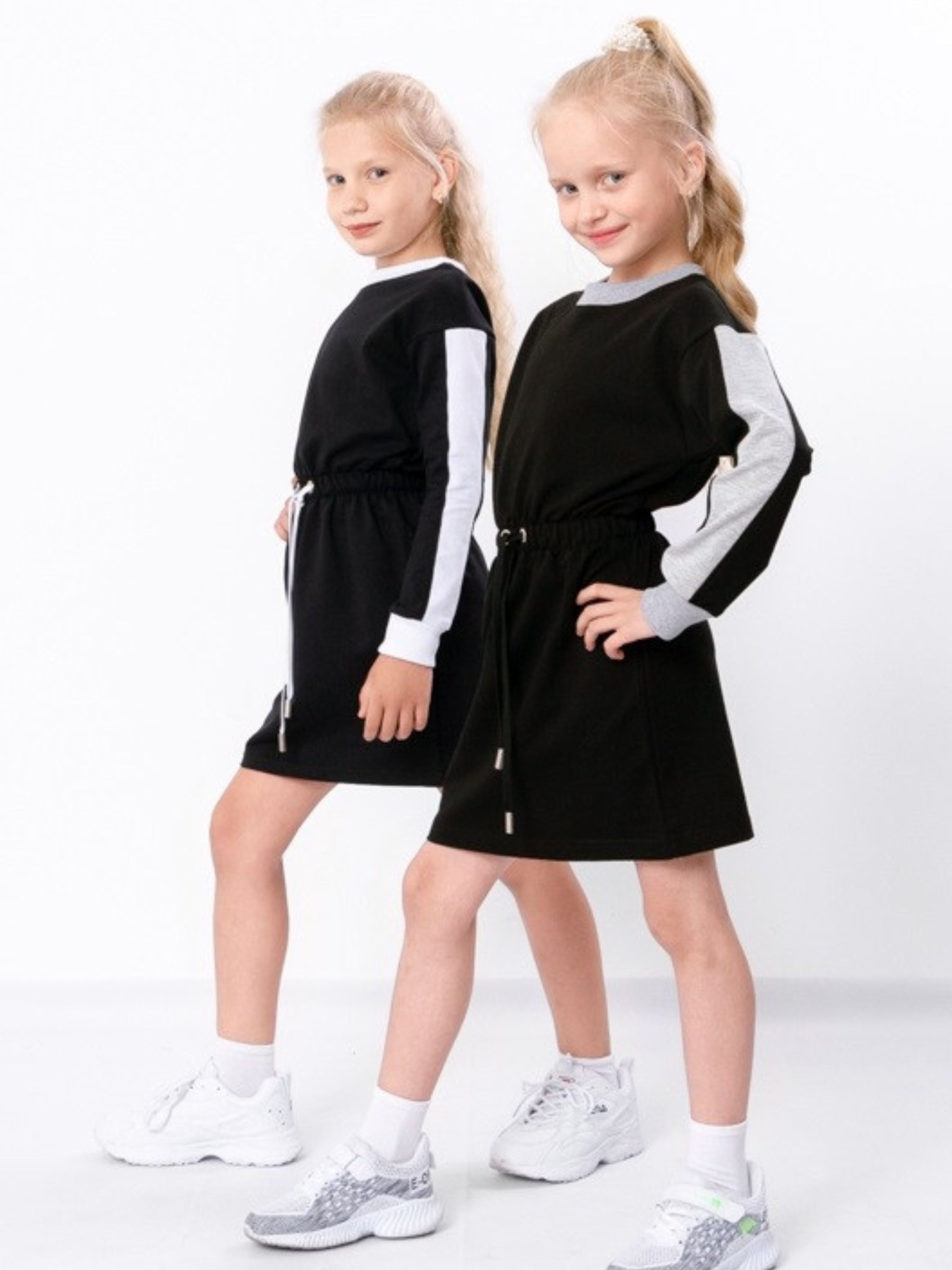 Сукня міні Носи своє модель 6389-057-chornilxno-sinj-blij Фото