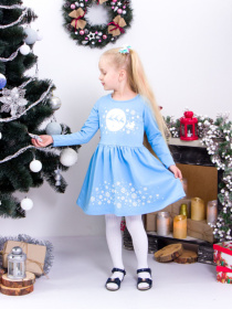 Платье мини Носи своє модель 6117-1-blakitnij Фото