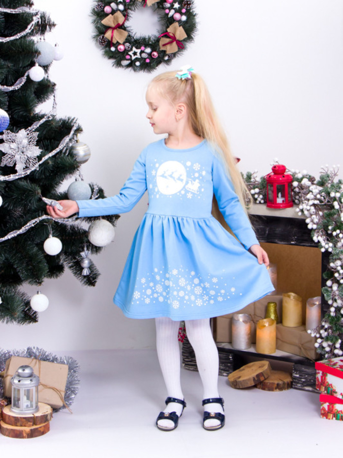 Платье мини Носи своє модель 6117-1-blakitnij Платье мини Носи своє модель 6117-1-blakitnij Фото