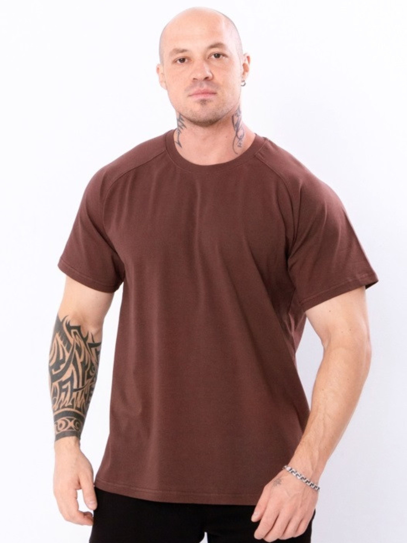 Футболка Носи своє модель 8011-036-korichnevij Фото