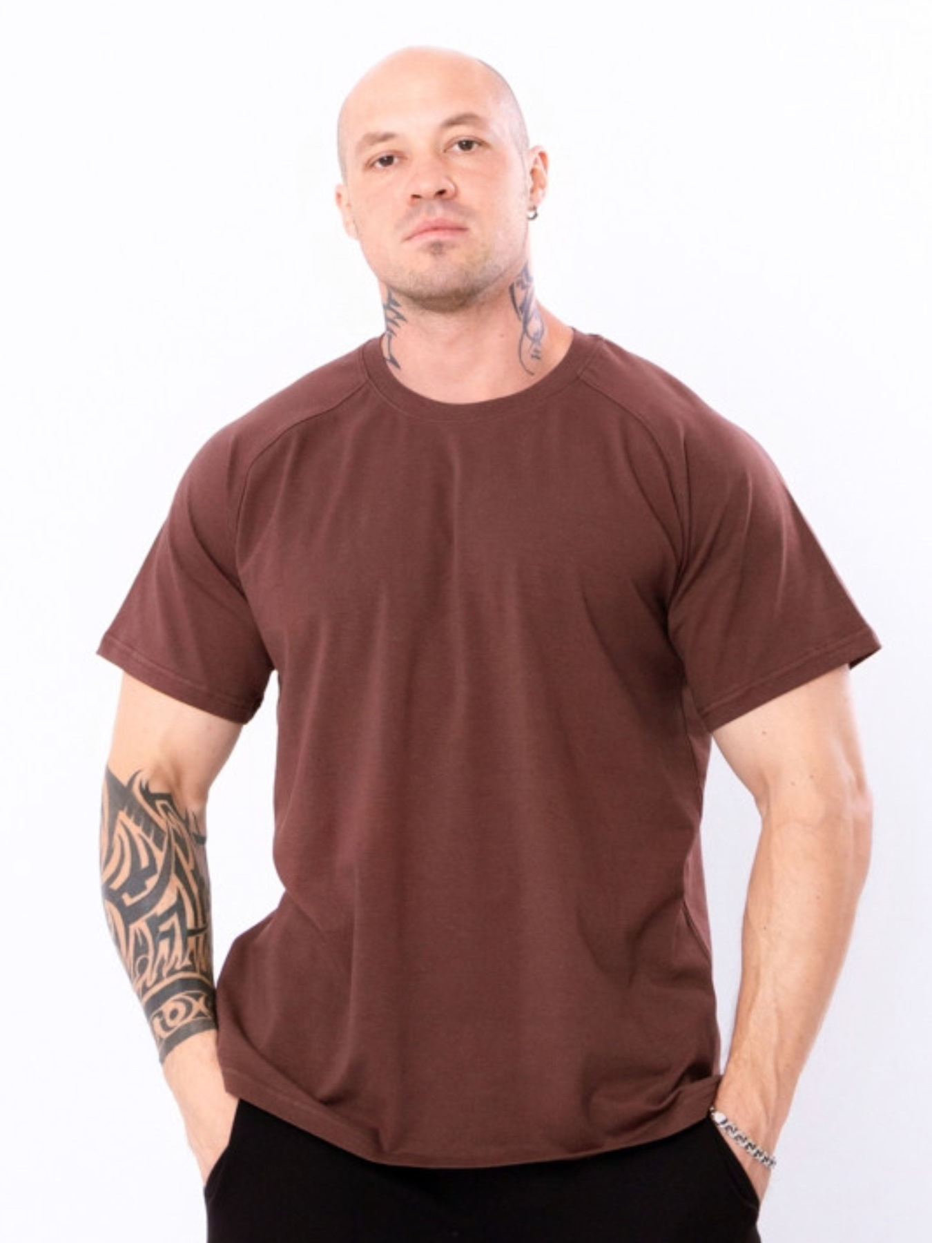 Футболка Носи своє модель 8011-036-korichnevij Фото