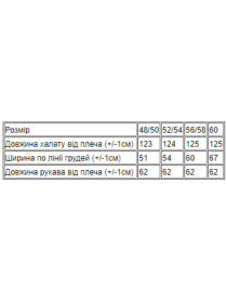 Халат Носи своє модель 8577-035-snzhinki-chornilxno-sinj Фото