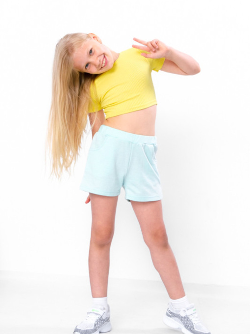 Повседневные шорты Носи своє модель 6033-057-1-nebesno-blakitnij Фото