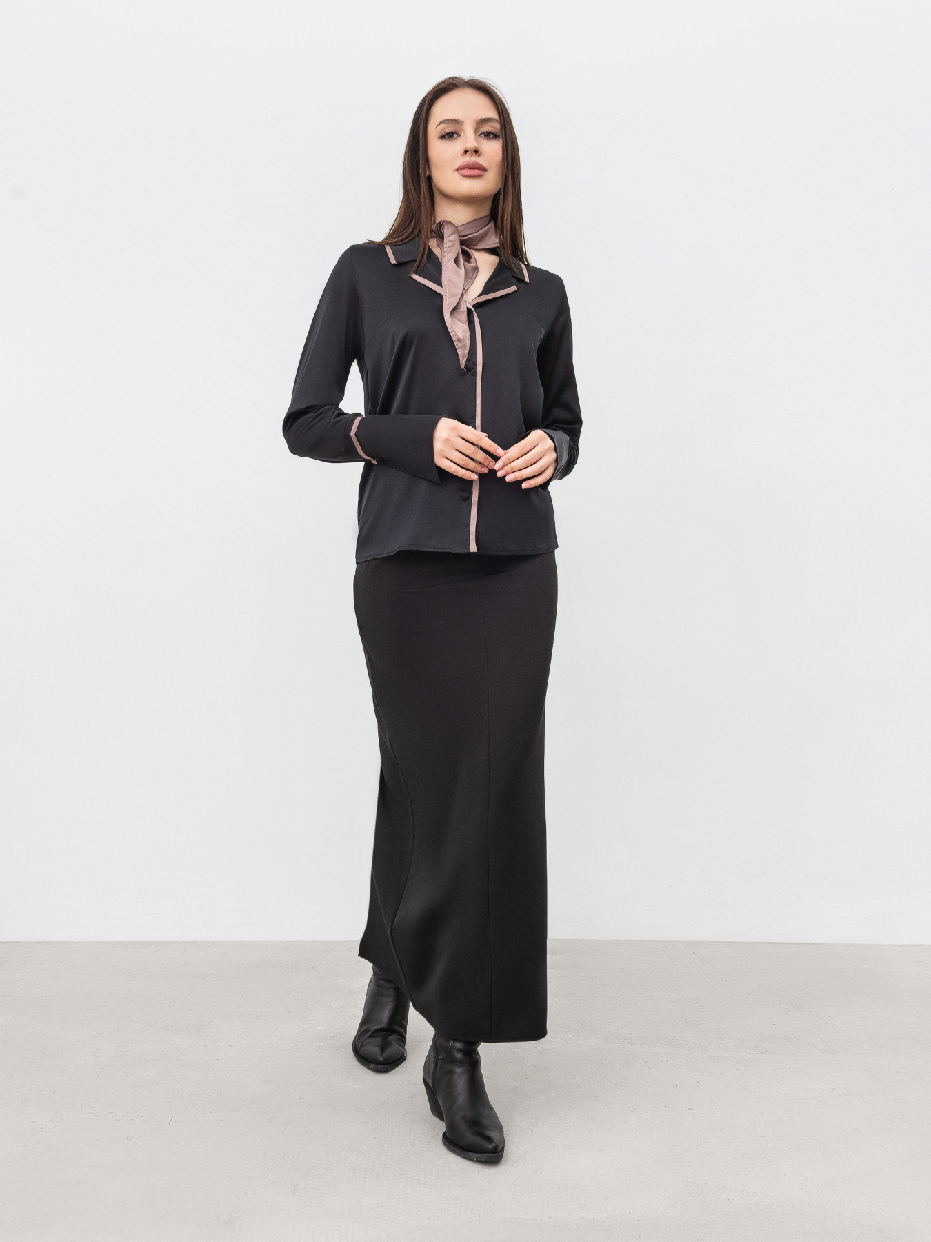 Рубашка повседневная Romashka Мідленд модель 201016705101 Фото