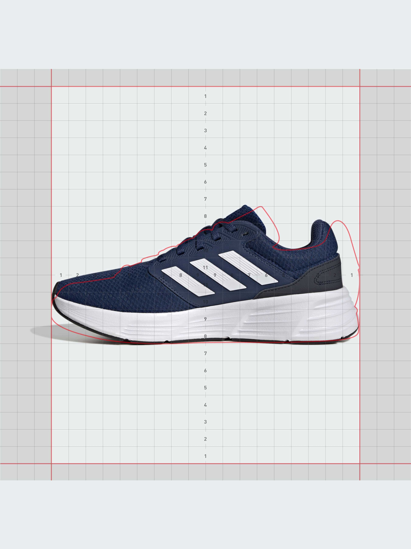 Кроссовки для бега Adidas Galaxy модель GW4139 Фото