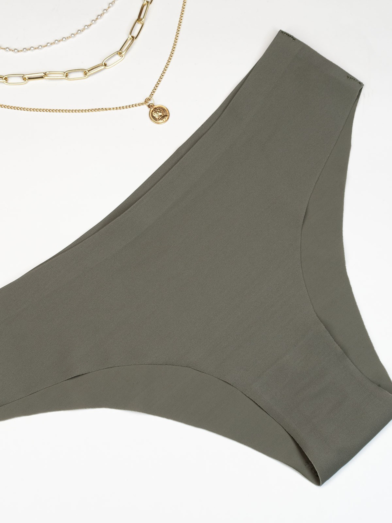 Трусы ISSA Plus модель BL2-735_khaki Трусы ISSA Plus модель BL2-735_khaki Фото